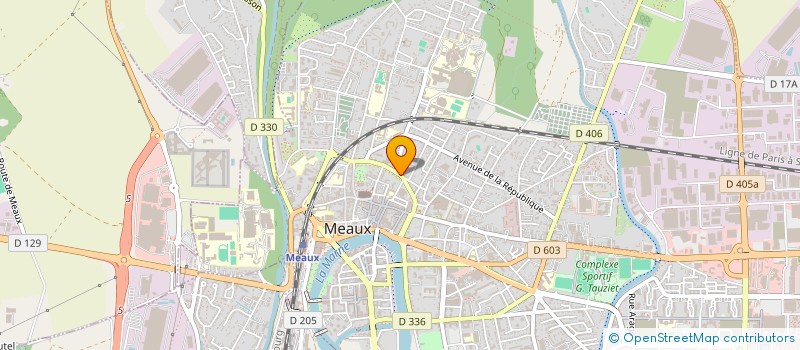 localisation de l'entreprise CHANOT ROBQUIN MEAUX à MEAUX