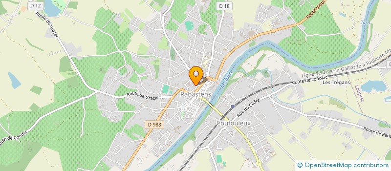 localisation de l'entreprise CHANOU DU LOT à RABASTENS
