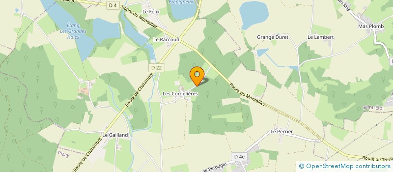 localisation de l'entreprise CHANOZ ET FILS  FARAMANS