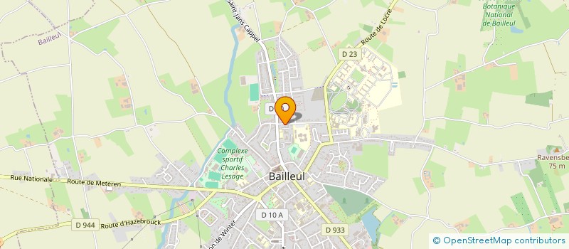 localisation de l'entreprise CHANPAUL à BAILLEUL