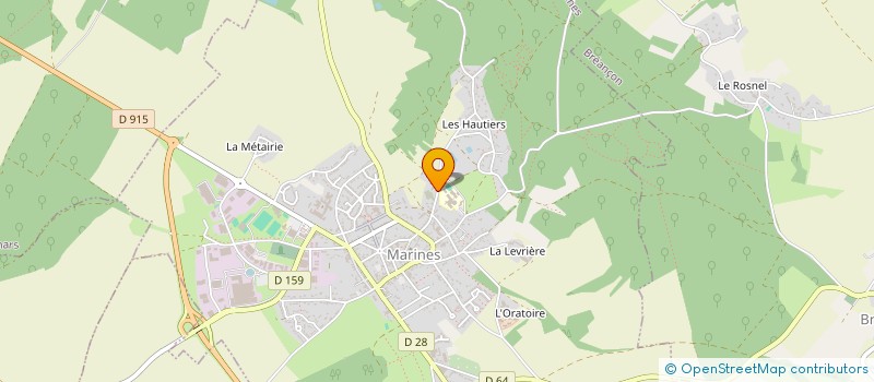 localisation de l'entreprise CHANPIE  MARINES