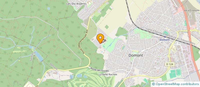 localisation de l'entreprise CHANS'2S  DOMONT