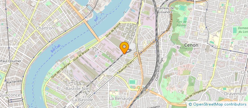 localisation de l'entreprise CHANS VAT  BORDEAUX