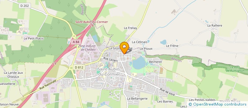 localisation de l'entreprise CHANSDT à SAINT-AUBIN-DU-CORMIER