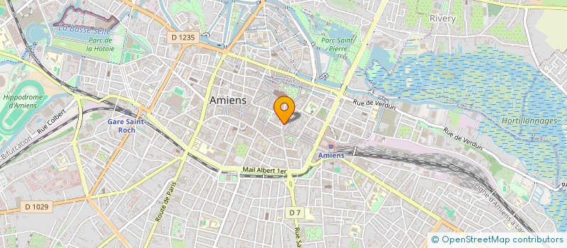 localisation de l'entreprise CHANSE  AMIENS