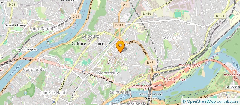 localisation de l'entreprise CHANSI à CALUIRE-ET-CUIRE