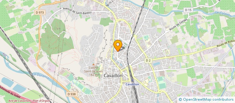 localisation de l'entreprise CHANSON SOLEIL  CAVAILLON