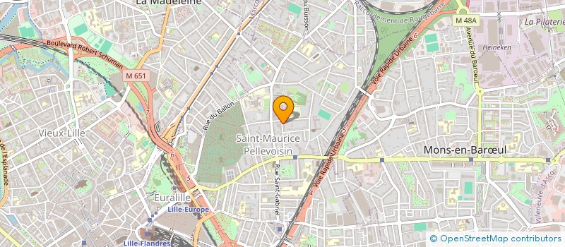 localisation de l'entreprise CHANSONS ET MANIVELLE à LILLE