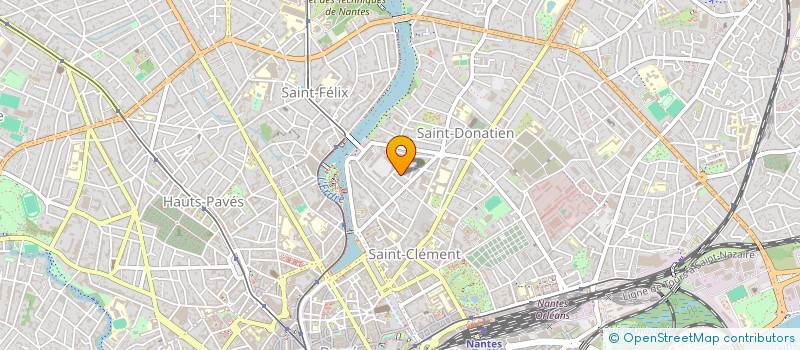 localisation de l'entreprise CHANSONS ET THEATRE à NANTES