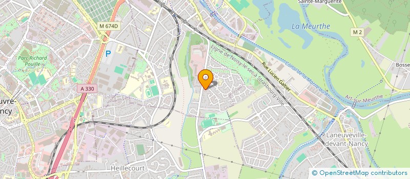 localisation de l'entreprise CHANT' ANIME  JARVILLE-LA-MALGRANGE