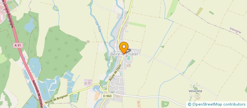 localisation de l'entreprise CHANT'ASTIKS  BEIRE-LE-CHATEL