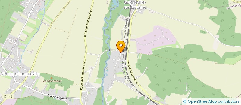 localisation de l'entreprise CHANT'CLAIR à GUIGNEVILLE-SUR-ESSONNE