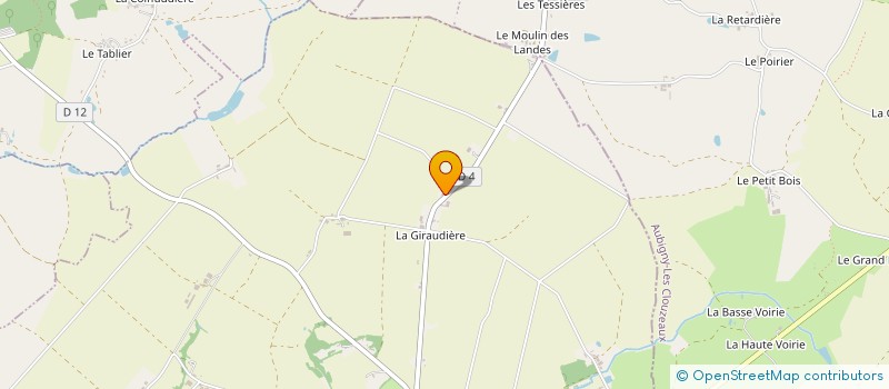 localisation de l'entreprise CHANT D AIL PROD à NIEUL-LE-DOLENT