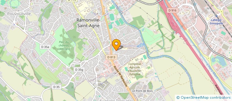 localisation de l'entreprise CHANT D'AUTAN  RAMONVILLE-SAINT-AGNE