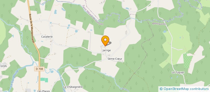 localisation de l'entreprise CHANT D'EAU  CARSAC-DE-GURSON