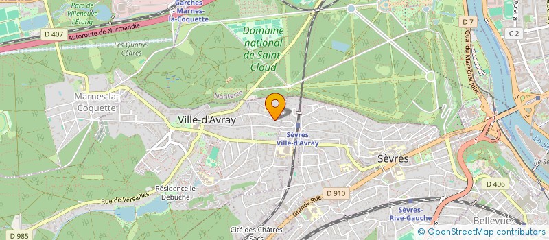 localisation de l'entreprise CHANT D'ESPOIR à VILLE D AVRAY