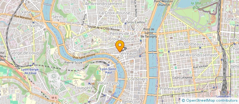 localisation de l'entreprise CHANT DE CULTURE à LYON 1ER