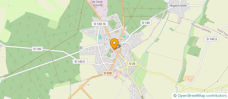 localisation de l'entreprise CHANT LYRIQUE à CHATEAUNEUF-EN-THYMERAIS
