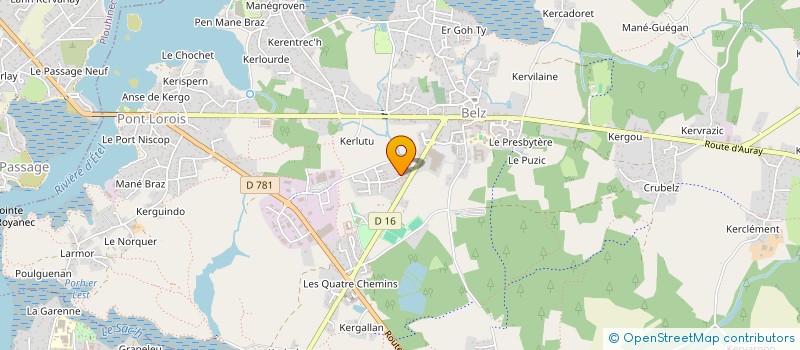 localisation de l'entreprise CHANT POUR TOUS  BELZ