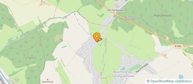 localisation de l'entreprise CHANTACOLE  WIESVILLER