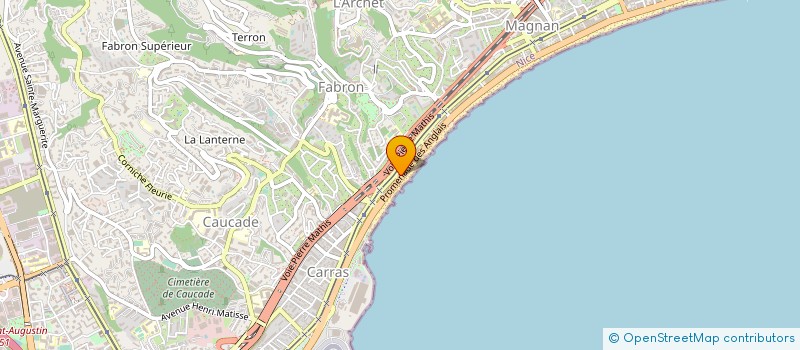 localisation de l'entreprise CHANTAF REAL ESTATE à NICE
