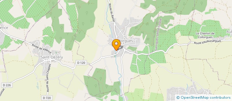 localisation de l'entreprise CHANTAGREL DAVID  MOUSSAC