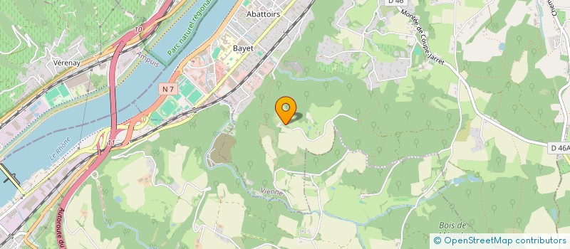 localisation de l'entreprise CHANTAL  VIENNE