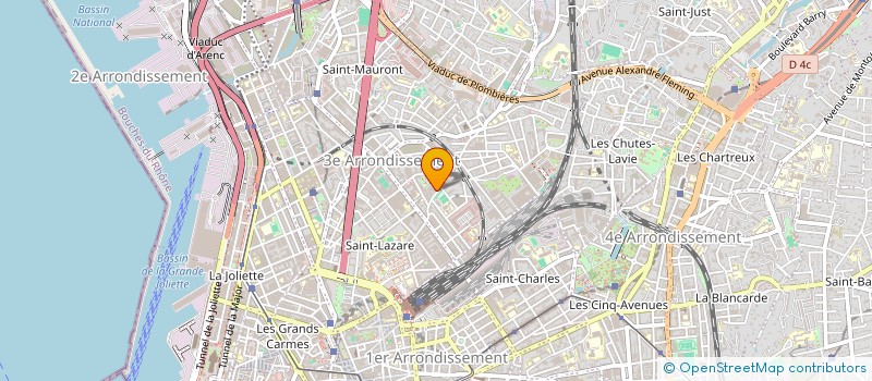 localisation de l'entreprise CHANTAL AFFECTIF  MARSEILLE