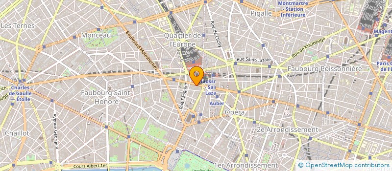 localisation de l'entreprise CHANTAL BAUDRON INVESTISSEMENT à PARIS