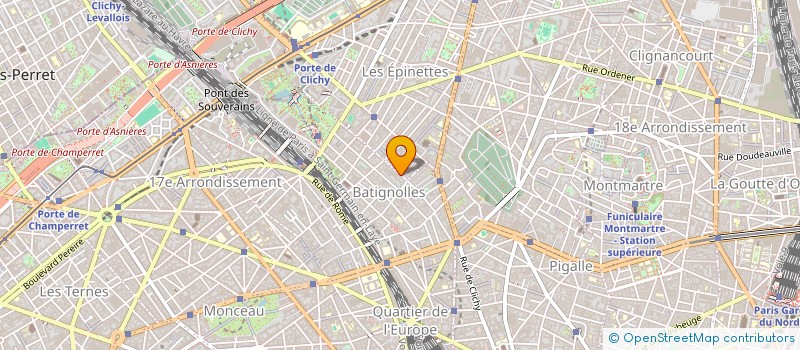 localisation de l'entreprise CHANTE  PARIS