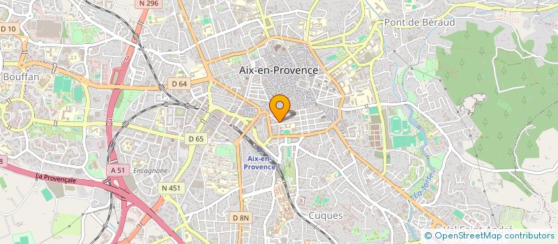 localisation de l'entreprise CHANTE PERDRIX à AIX-EN-PROVENCE