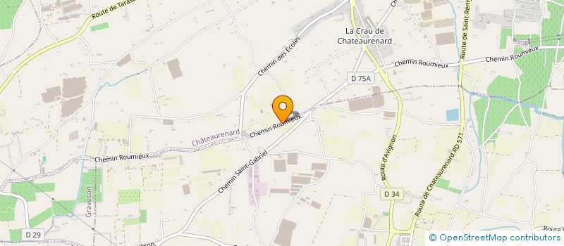 localisation de l'entreprise CHANTE PROVENCE  CARPENTRAS