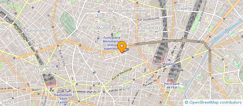 localisation de l'entreprise CHANTE T EMOTIONS  PARIS