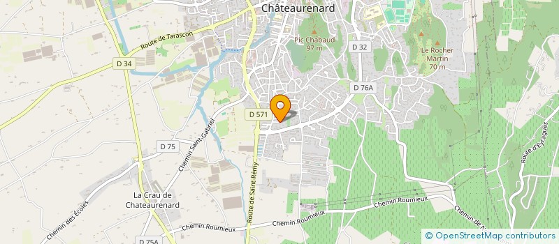 localisation de l'entreprise CHANTEBISE-FRESQUIERE à CHATEAURENARD