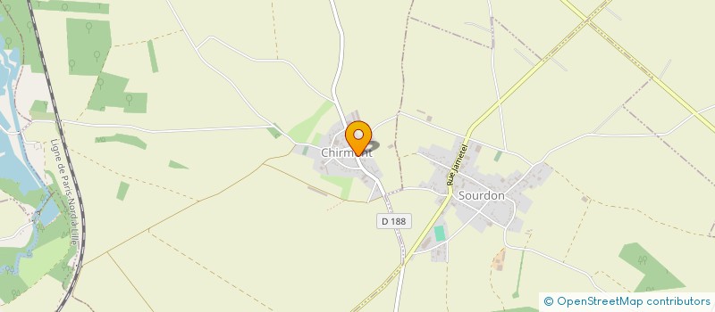 localisation de l'entreprise CHANTECLAIR à CHIRMONT