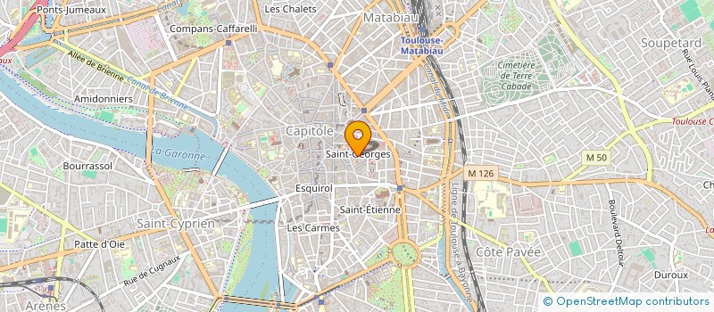 localisation de l'entreprise CHANTECLAIR à TOULOUSE