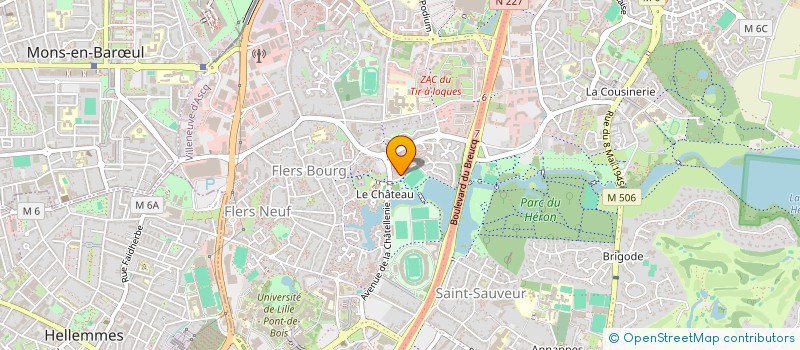 localisation de l'entreprise CHANTECLER à VILLENEUVE-D'ASCQ