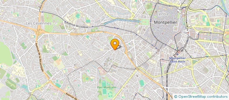 localisation de l'entreprise CHANTECLER  MONTPELLIER