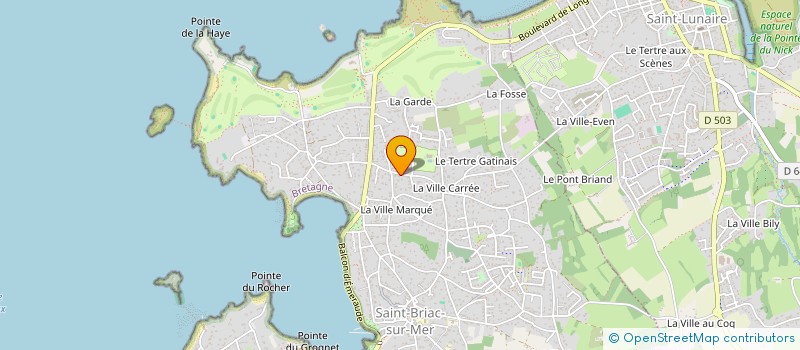 localisation de l'entreprise CHANTED  SAINT-BRIAC-SUR-MER