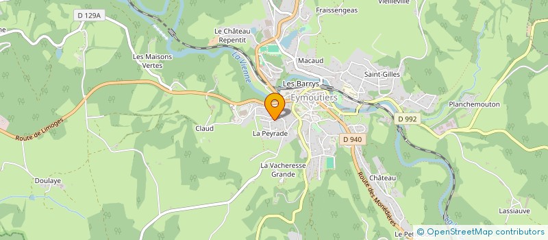 localisation de l'entreprise CHANTELEBRE  REMPNAT