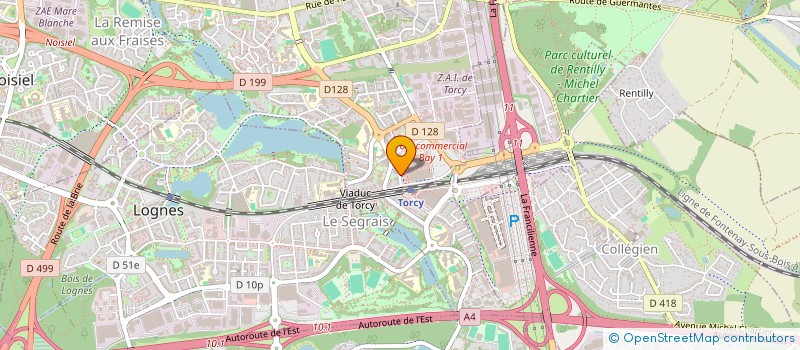 localisation de l'entreprise CHANTELLES FOOD à TORCY