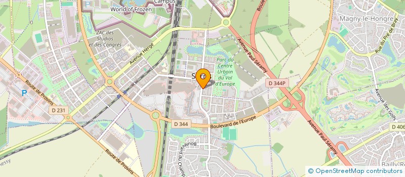 localisation de l'entreprise CHANTELOUP SLCR  SERRIS