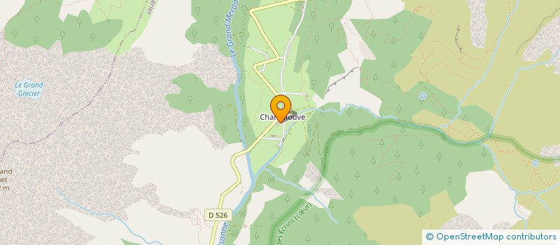 localisation de l'entreprise CHANTELOUVE D'HIER ET D'AUJOURD'HUI  CHANTEPERIER