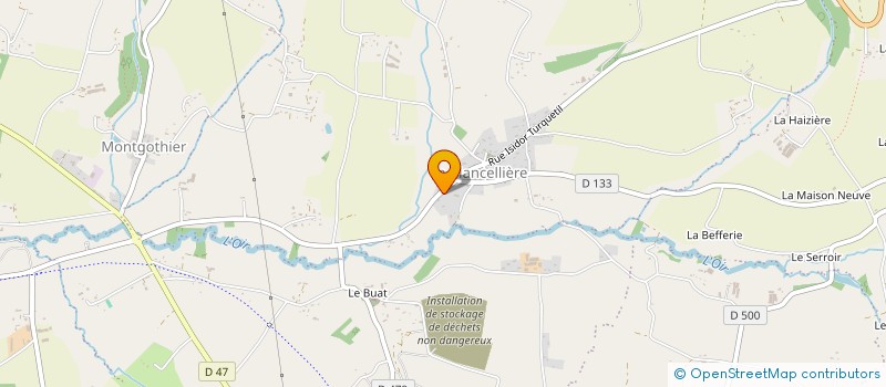 localisation de l'entreprise CHANTEMERLE  ISIGNY-LE-BUAT