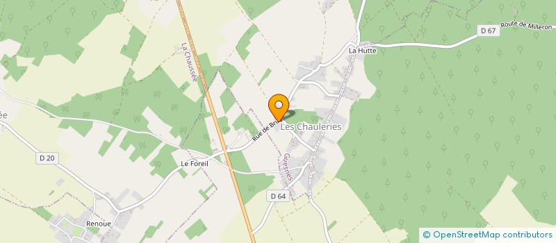 localisation de l'entreprise CHANTEMERLE  GUESNES