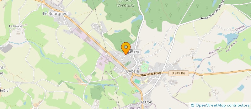 localisation de l'entreprise CHANTEMERLE AVENTURE  MONCOUTANT-SUR-SEVRE