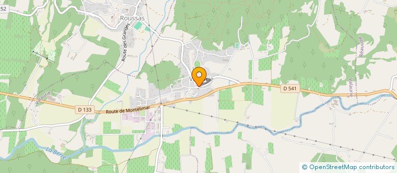 localisation de l'entreprise CHANTEMERLE SUR SCENE  CHANTEMERLE-LES-GRIGNAN