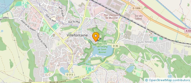 localisation de l'entreprise CHANTEMI CASA  VILLEFONTAINE