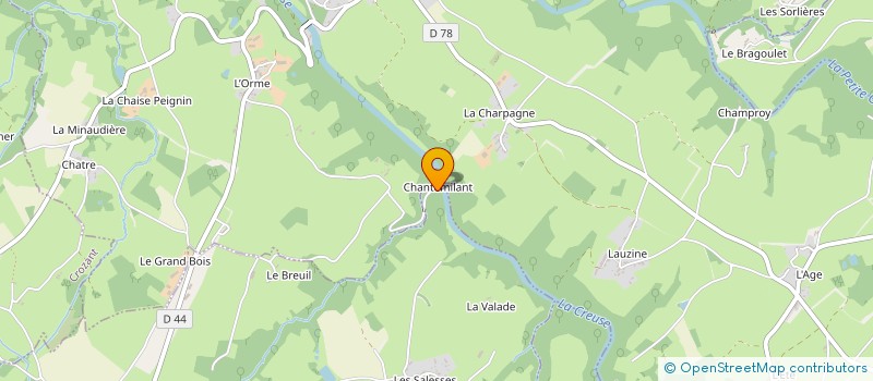 localisation de l'entreprise CHANTEMILAN ENERGIE à MAISON-FEYNE