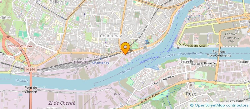localisation de l'entreprise CHANTENAY IMMOBILIER à NANTES